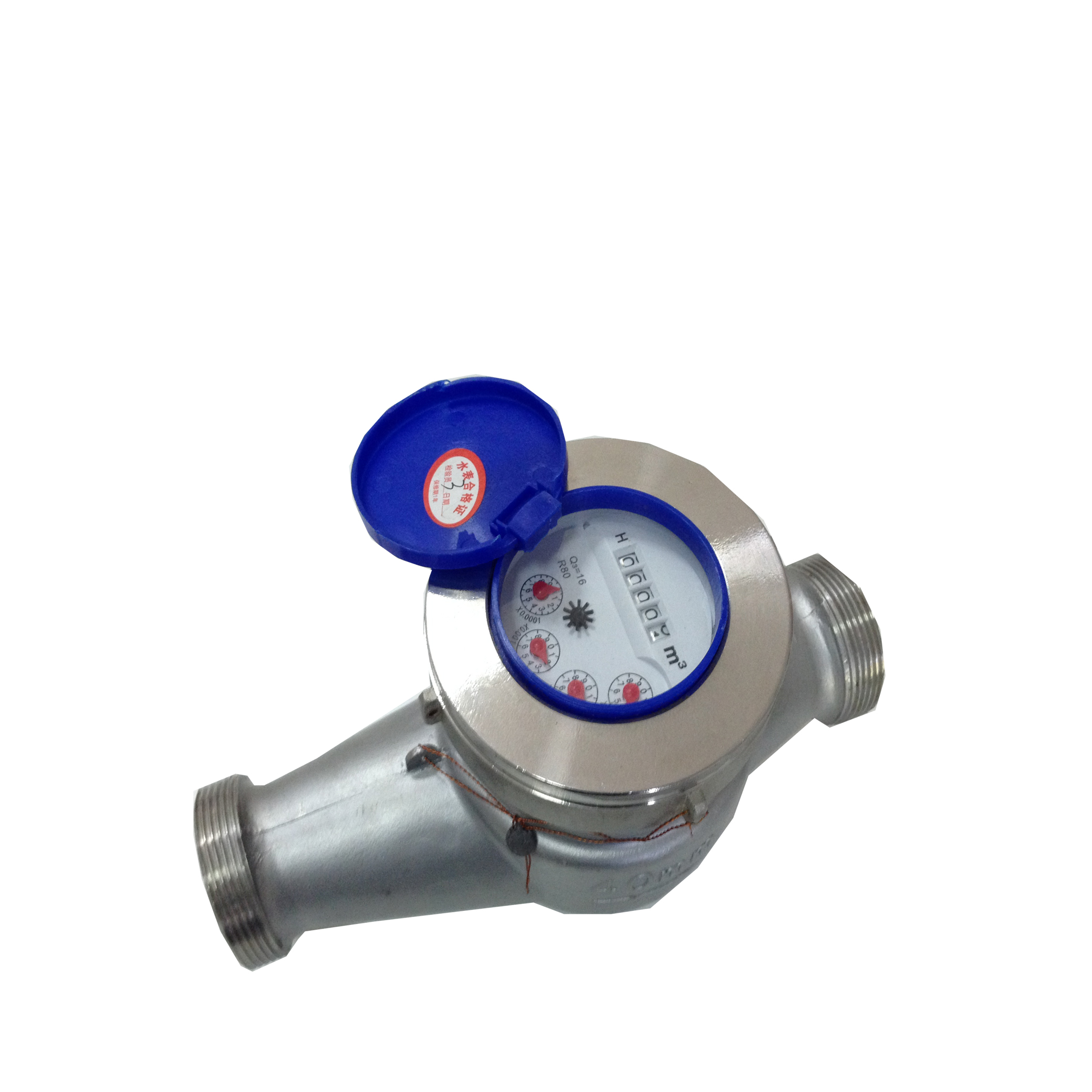 Stainless 304 Multi-jet Water Meter (Threaded End) / มิเตอร์น้ำสแตนเลส
