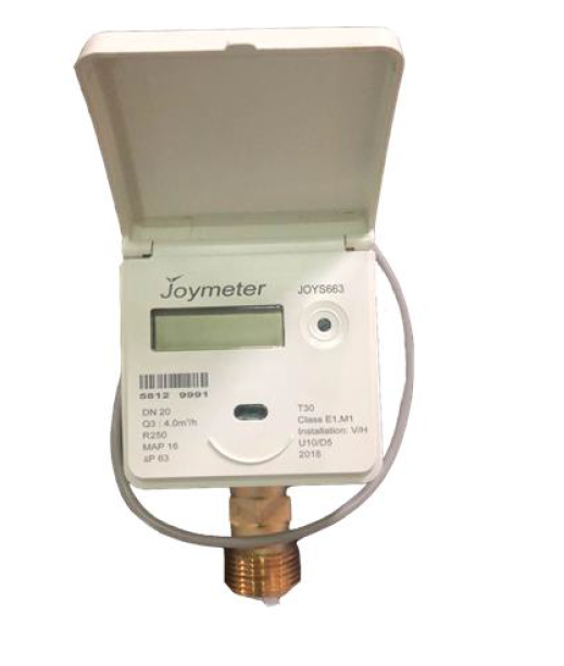 Ultrasonic water meter Brass DN15/DN20